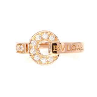 ブルガリ(BVLGARI)のブルガリ リング ブルガリ・ブルガリ リング ダイヤモンド 約0.28ct K18PGピンクゴールド サイズ52 346213 BVLGARI 指輪(リング(指輪))