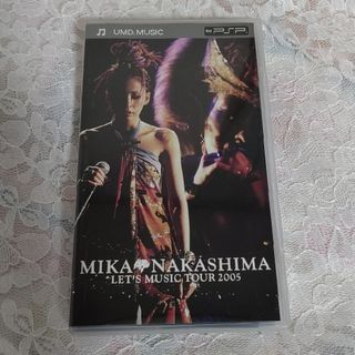 プレイステーションポータブル(PlayStation Portable)の中古UMD　MIKA NAKASHIMA LET'S MUSIC TOUR(携帯用ゲームソフト)