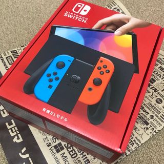 Nintendo Switch - 【新品未使用】Nintendo Switch 有機EL モデル 本体 ネオン