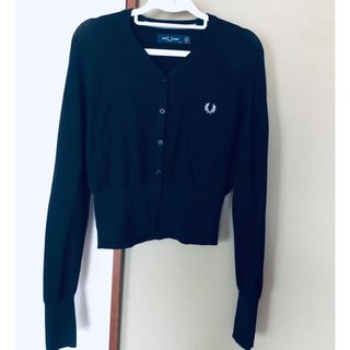 フレッドペリー(FRED PERRY)のビームス×フレッドペリーコラボ　カーディガン黒(カーディガン)