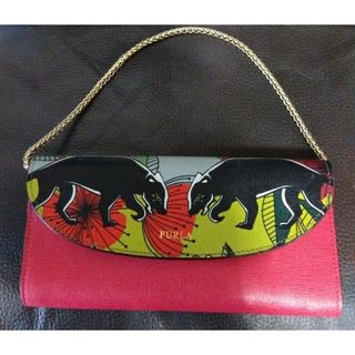 フルラ(Furla)の☆本日のみタイムセール☆美品☆FURLA☆チェーンウォレット☆アニマル(財布)