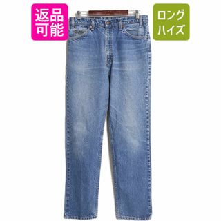 リーバイス(Levi's)の廃版 80s USA製 リーバイス 509 0217 デニム パンツ メンズ 36 34 80年代 ヴィンテージ LEVIS ジーパン ジーンズ スリム ストレート ブルー(デニム/ジーンズ)