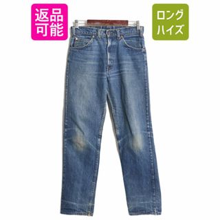 リーバイス(Levi's)の80s USA製 リーバイス 505 デニム パンツ メンズ 31 30 古着 80年代 ヴィンテージ Levis ジーンズ ジーパン スリム ストレート ヒゲ TALON(デニム/ジーンズ)