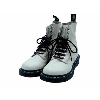 ドクターマーチン(Dr.Martens)のDr.Martens ドクターマーチン 1460 PASCAL HDW レザー レースアップ ブーツ size37(23cm)/白  ■■◎レディース(ブーツ)