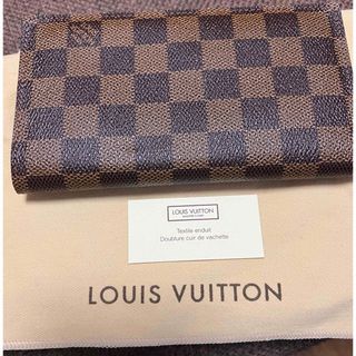 ルイヴィトン(LOUIS VUITTON)の【新品未使用】ルイ・ヴィトン アジェンダ・ポッシュ ダミエ・エベヌ 手帳(財布)