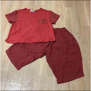 リジェール(riziere)の{7月末まで掲載} riziereセットアップ★120㎝(Tシャツ/カットソー)