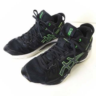 アシックス(asics)のアシックス GELBURST バスケットシューズ バッシュ 25.5cm 黒(バスケットボール)