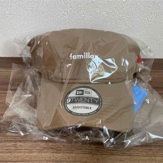 ニューエラー(NEW ERA)のnewera familiar ニューエラコラボキャップ帽子 ベージュ アダルト(キャップ)