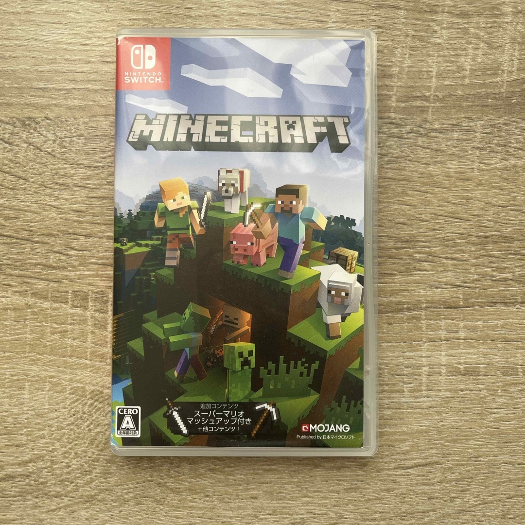 Minecraft マインクラフト switch ソフト エンタメ/ホビーのゲームソフト/ゲーム機本体(家庭用ゲームソフト)の商品写真