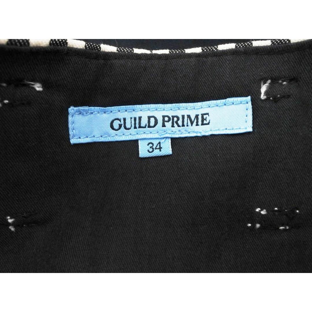 guild prime ストライプ タイト スカート size34/白ｘグレー ■◇ レディース レディースのスカート(ロングスカート)の商品写真