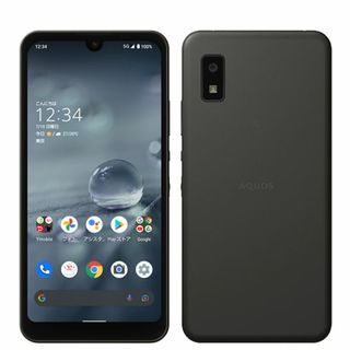 【中古】 A204SH AQUOS wish2 チャコール SIMフリー 本体 ワイモバイル Aランク スマホ シャープ  【送料無料】 a204shw2ch8mtm