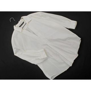 ZARA WOMAN ザラ ウーマン 7分袖 プルオーバー シャツ sizeS/白 ■◇ レディース(シャツ/ブラウス(長袖/七分))