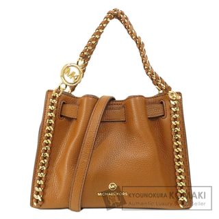 マイケルコース(Michael Kors)のMichael Kors ロゴ金具 2WAY ハンドバッグ レザー レディース(ハンドバッグ)