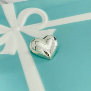 ティファニー(Tiffany & Co.)のティファニー　ブローチ　ハート　シルバー925(ブローチ/コサージュ)