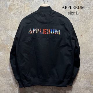 APPLEBUM アップルバム バックプリント ボンバージャケット(フライトジャケット)