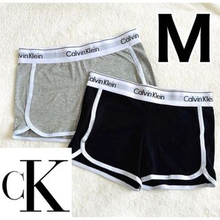 カルバンクライン(Calvin Klein)のカルバンクライン ショートパンツ 下着 Mサイズ 2枚セット(ルームウェア)