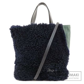 Marni - MARNI コンビネーションバッグ 2WAY ハンドバッグ レザー レディース