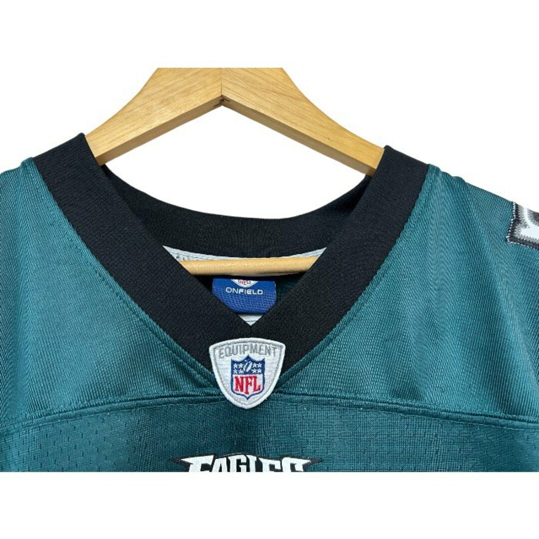 Reebok(リーボック)のReebok リーボック ONFIELD フットボールシャツ イーグルス XL EAGLES レショーン・マッコイ  McCOY 半袖 シャツ ユニフォーム 中古 W４ メンズのトップス(Tシャツ/カットソー(半袖/袖なし))の商品写真