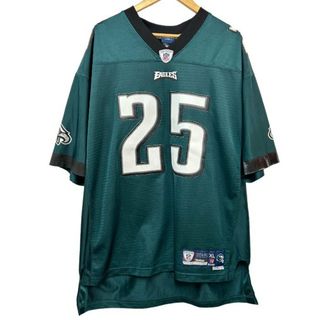 Reebok - Reebok リーボック ONFIELD フットボールシャツ イーグルス XL EAGLES レショーン・マッコイ  McCOY 半袖 シャツ ユニフォーム 中古 W４