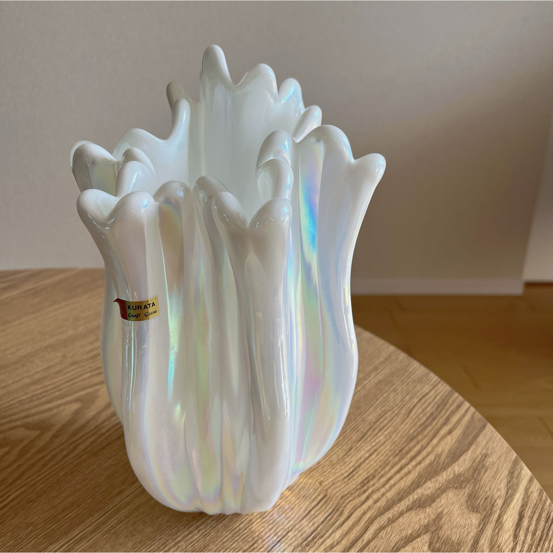 クラタクラフト　ガラス花瓶 インテリア/住まい/日用品のインテリア小物(花瓶)の商品写真