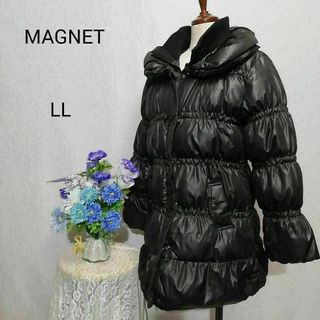 MAGNET 極上美品　ダウンコート　LLサイズ　黒色(ダウンコート)