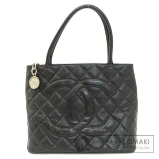 シャネル(CHANEL)のCHANEL 復刻トート ゴールド金具 トートバッグ キャビアスキン レディース(トートバッグ)