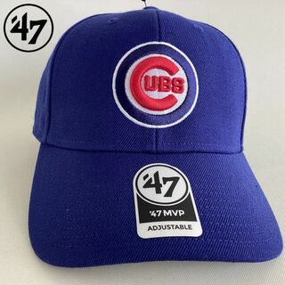 フォーティセブン(47 Brand)の【新品】47ブランド MLB シカゴ カブス キャップ（ブルー）(キャップ)