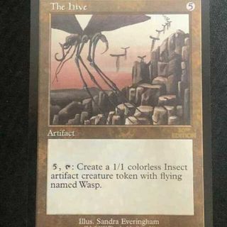 マジックザギャザリング(マジック：ザ・ギャザリング)のMTG 30th anniversary 蜂の巣　The Hive 旧枠(シングルカード)