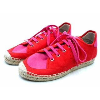 ステラマッカートニー(Stella McCartney)のSTELLA McCARTNEY ステラマッカートニー エスパドリーユ スニーカー size37（23.5cm位）/赤ｘピンク  ■◇◎レディース(スニーカー)