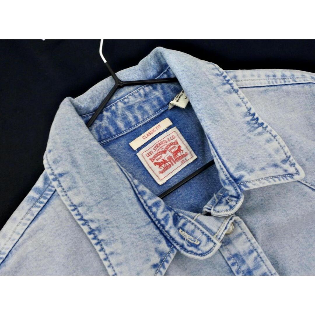 Levi's(リーバイス)のLEVI'S リーバイス Gジャン デニム シャツ sizeS/青  ■◇ レディース レディースのジャケット/アウター(Gジャン/デニムジャケット)の商品写真