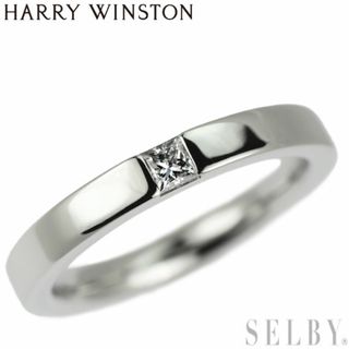 ハリーウィンストン(HARRY WINSTON)のハリーウィンストン Pt950 プリンセスカット ダイヤモンド リング(リング(指輪))