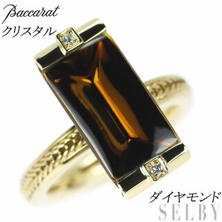 バカラ K18YG クリスタル ダイヤモンド リング インソムナイト (リング(指輪))