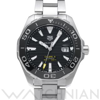 タグホイヤー(TAG Heuer)の中古 タグ ホイヤー TAG HEUER WAY201A.BA0927 ブラック メンズ 腕時計(腕時計(アナログ))