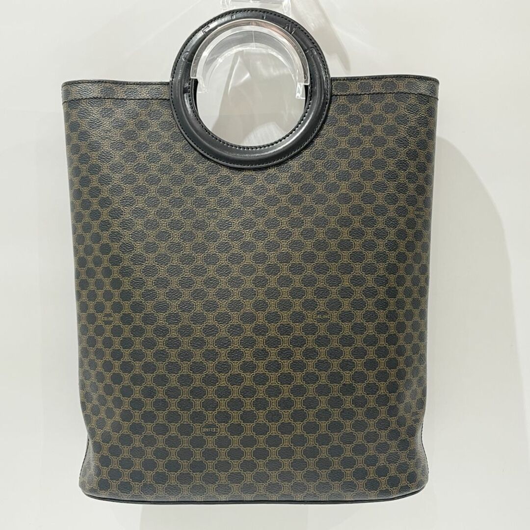 celine - CELINE トートバッグ マカダム サークルロゴ ハンドル celine - CELINE トートバッグ マカダム サークルロゴ ハンドル