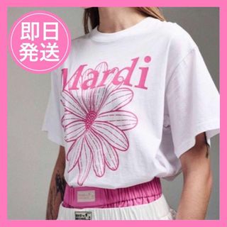 マルディメクルディ mardi mercredi  Tシャツ ピンク(Tシャツ(半袖/袖なし))