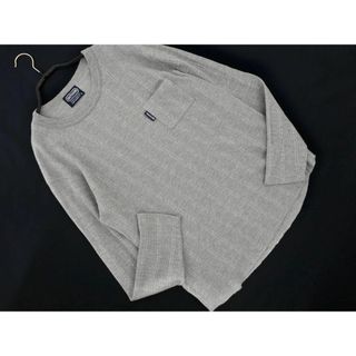 アウトドア(OUTDOOR)のOUTDOOR PRODUCTS アウトドアプロダクツ 胸ポケット カットソー sizeL/グレー ■◇ メンズ(Tシャツ/カットソー(七分/長袖))