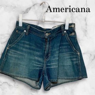 アメリカーナ(AMERICANA)のAmericana★ショートパンツ★ショーパン★デニム★春夏★大きいサイズ(デニム/ジーンズ)