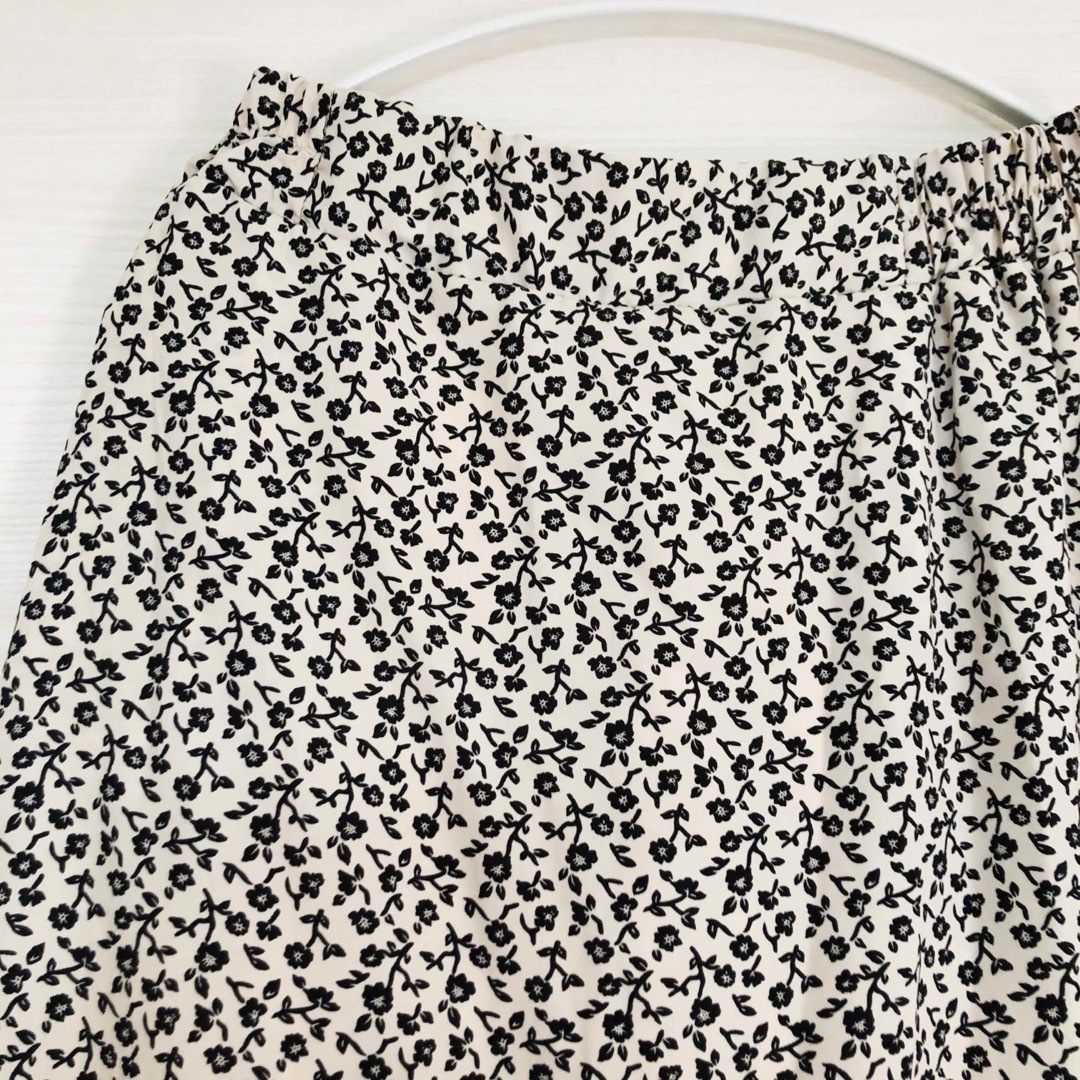 小花柄スカート★LL レディースのスカート(ロングスカート)の商品写真