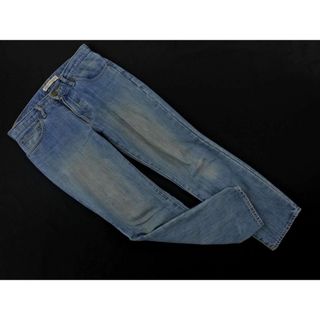 ビームス(BEAMS)のB:MING BEAMS ビームス テーパード デニムパンツ sizeS/青 ■■ レディース(デニム/ジーンズ)