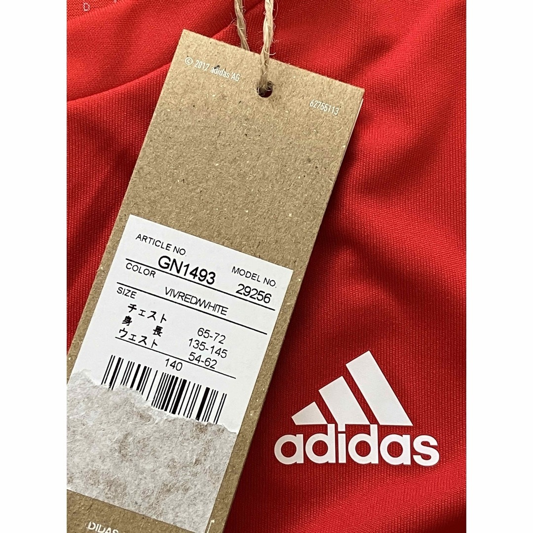 adidas(アディダス)の★新品★アディダス 半袖 140 サッカー キッズ/ベビー/マタニティのキッズ服男の子用(90cm~)(Tシャツ/カットソー)の商品写真