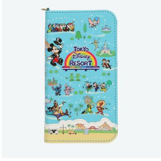 ディズニー(Disney)の【新品】ディズニーリゾート★スマホケース★レトロシリーズ②(モバイルケース/カバー)