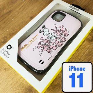 スヌーピー(SNOOPY)のスヌーピー うさぎ iFace iPhone11 4466 スマホケース(iPhoneケース)