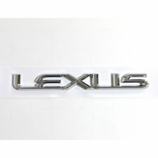 LEXUS レクサス リア トランク エンブレム シルバー(車外アクセサリ)