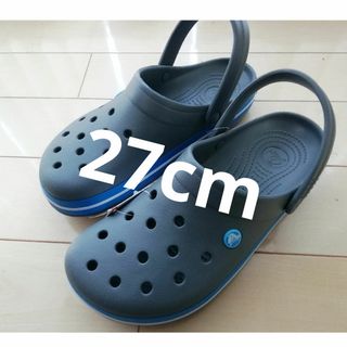 crocs - 【スペシャルsale】新品クロックス メンズ レディースチャコール 27cm