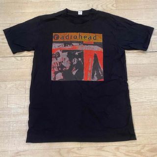 Radioheadレディオヘッド バンドTシャツ/バンドT/USED/古着XXL(Tシャツ/カットソー(半袖/袖なし))