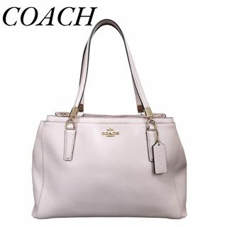 コーチ(COACH)のCOACH　コーチ　ハンドバッグ　レザー　ピンク　F34673(ハンドバッグ)