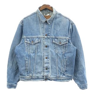 リーバイス(Levi's)のLevi's リーバイス 70503-02 デニムジャケット ライトブルー (メンズ L) 中古 古着 Q4970(Gジャン/デニムジャケット)