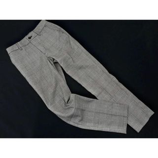 アーバンリサーチ(URBAN RESEARCH)のURBAN RESEARCH アーバンリサーチ チェック パンツ sizeS/オフホワイトｘ黒 ■◇ レディース(その他)