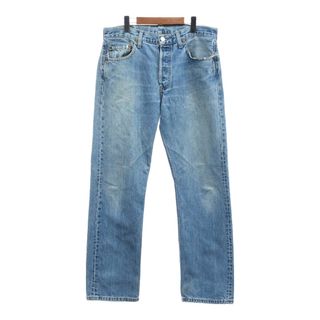 リーバイス(Levi's)の90年代 Levi's リーバイス 501 デニムパンツ アメカジ ブルー (メンズ W34 L32) 中古 古着 Q4998(デニム/ジーンズ)