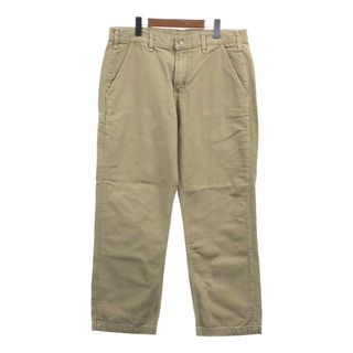 カーハート(carhartt)のCarhartt カーハート ワーク チノパンツ ベージュ (メンズ W34 L30) 中古 古着 Q4999(その他)